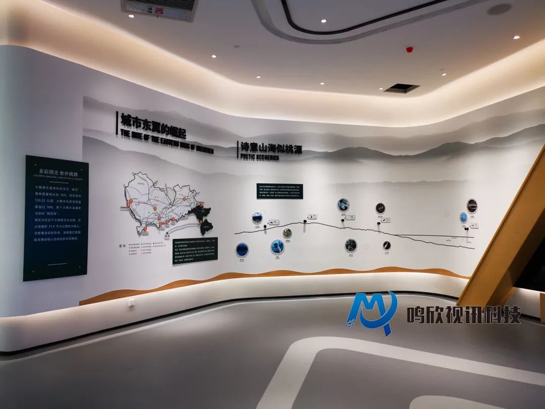 鸣欣视讯科技助力深圳坝光生物谷打造国际一流展示厅! 鸣欣视讯科技助力深圳坝光生物谷打造国际一流展示厅!