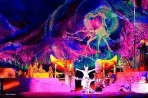 七彩丹霞｜沉浸式梦幻山谷光影秀