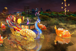 江西城市夜游新地标 后河·梦回庐陵景区即将亮相！
