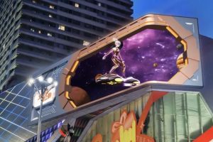 点亮夜经济！艾比森裸眼3D巨幕再造济南潮流地标