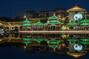 濠滨夜色 光影动人丨名家汇唤醒南通“母亲河”，市委书记点赞濠河夜景！