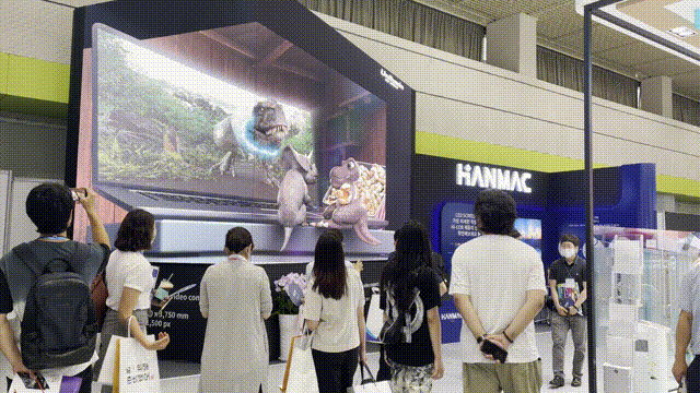 韩国第一展！洲明沉浸式裸眼3D内容全场瞩目！