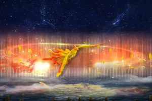 可克达拉朱雀湖5D全息水舞秀-《朱雀湖夜曲》上演啦!
