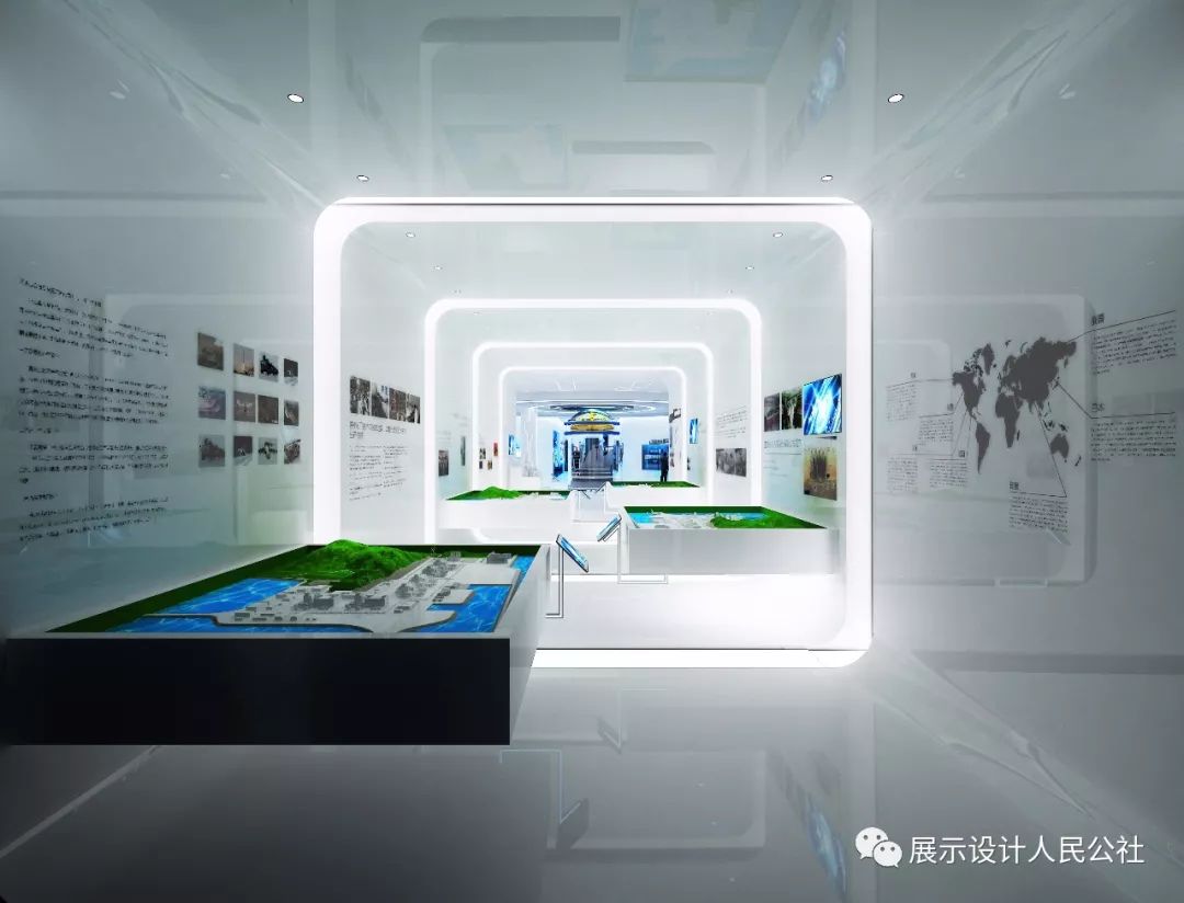 科技企业展厅设计 科技企业展厅设计