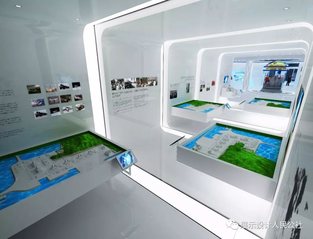 科技企业展厅设计 科技企业展厅设计