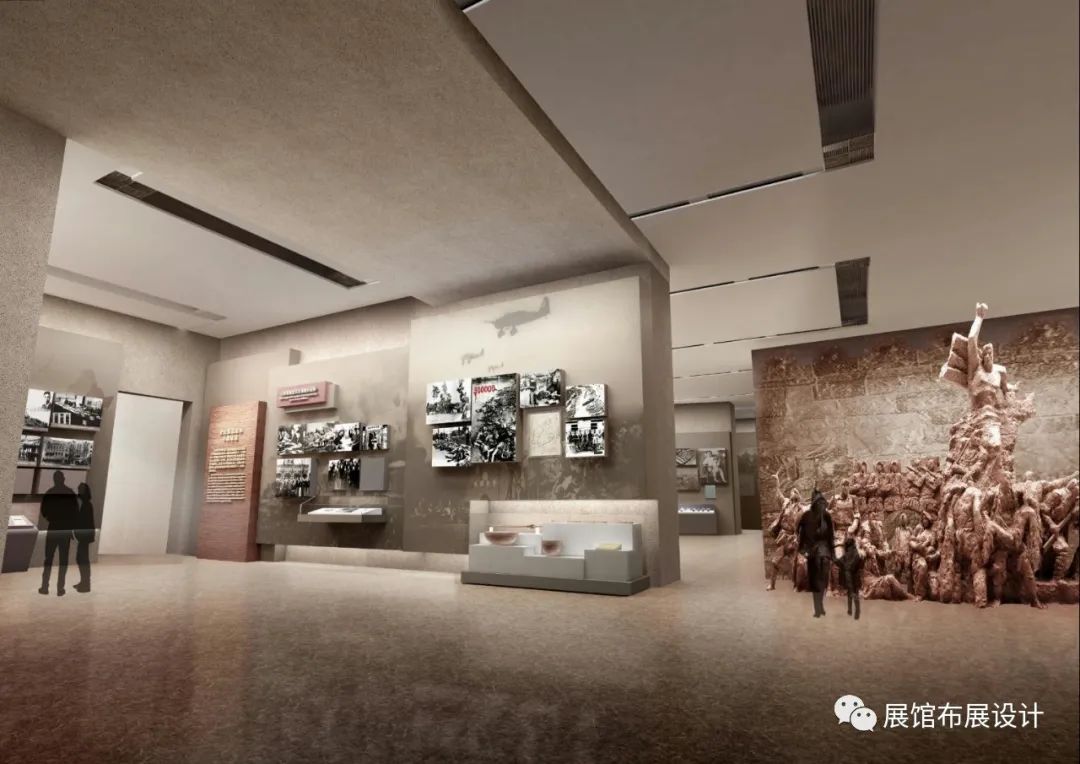 复兴之路展览陈列设计—庆祝八一建军节