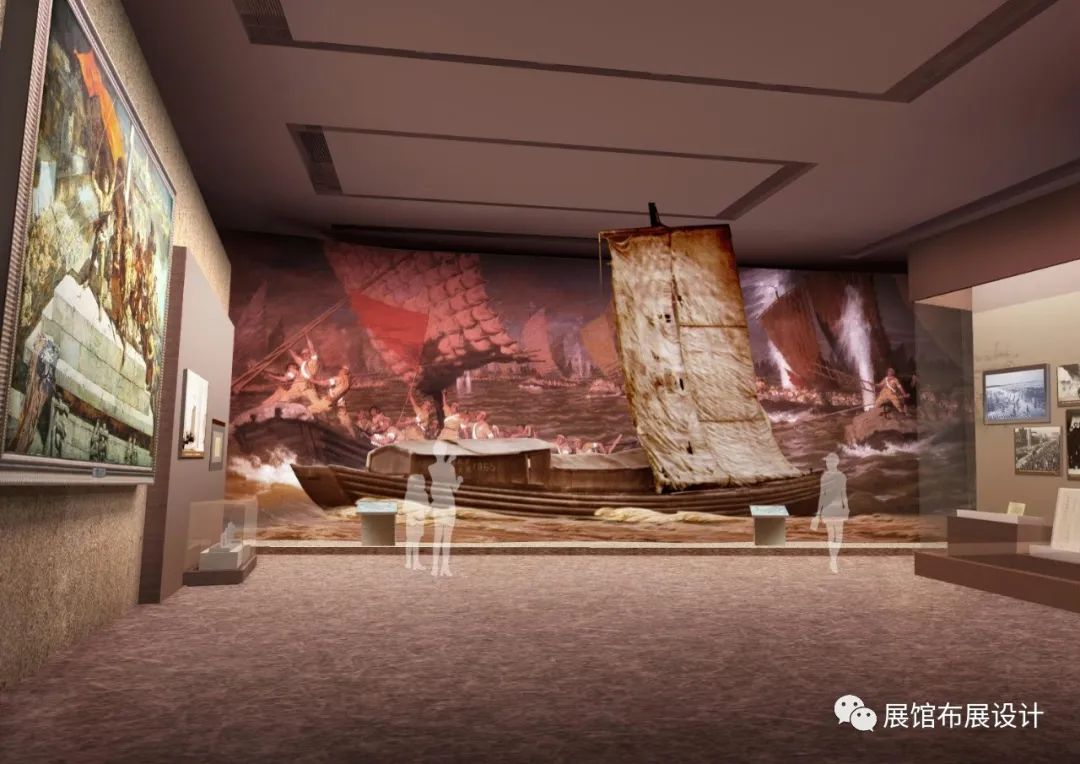 复兴之路展览陈列设计—庆祝八一建军节