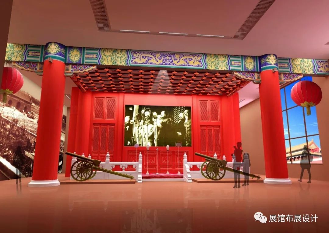 复兴之路展览陈列设计—庆祝八一建军节