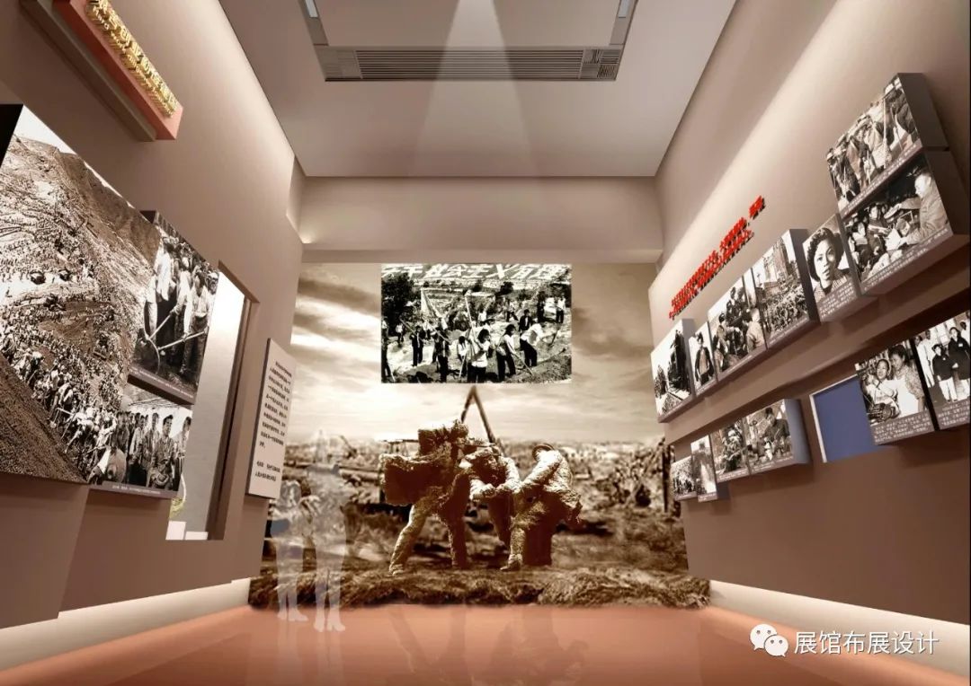 复兴之路展览陈列设计—庆祝八一建军节