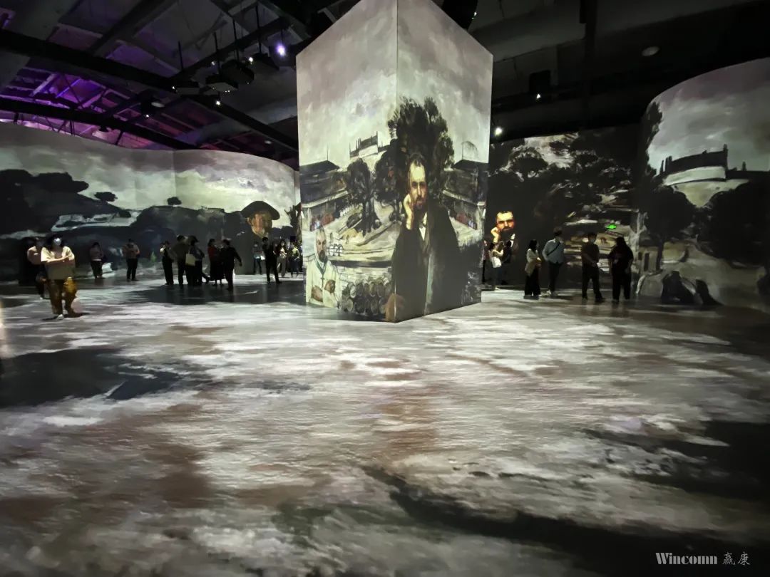 赢康科影达投影机打造超现实沉浸式展厅