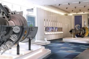上海通用电气办公室展厅设计